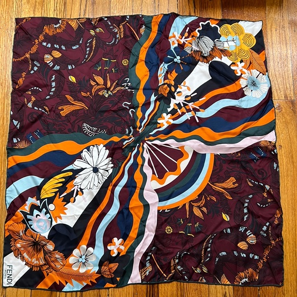 Fendi Accessories - Fendi silk scarf Use a few times